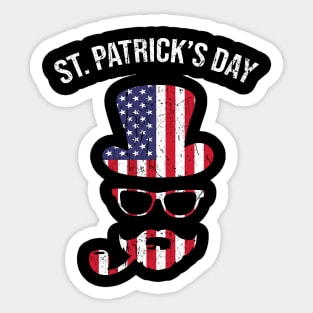 St. Patrick's Day - Guy with pipe Sticker